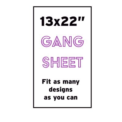 Full Color Transfer Gang Sheet Thumbnail